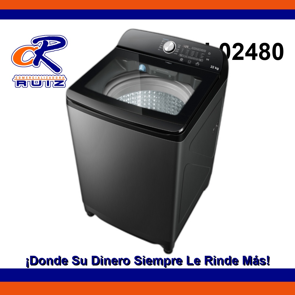 Lavadora Winia Aut 22kg Gris