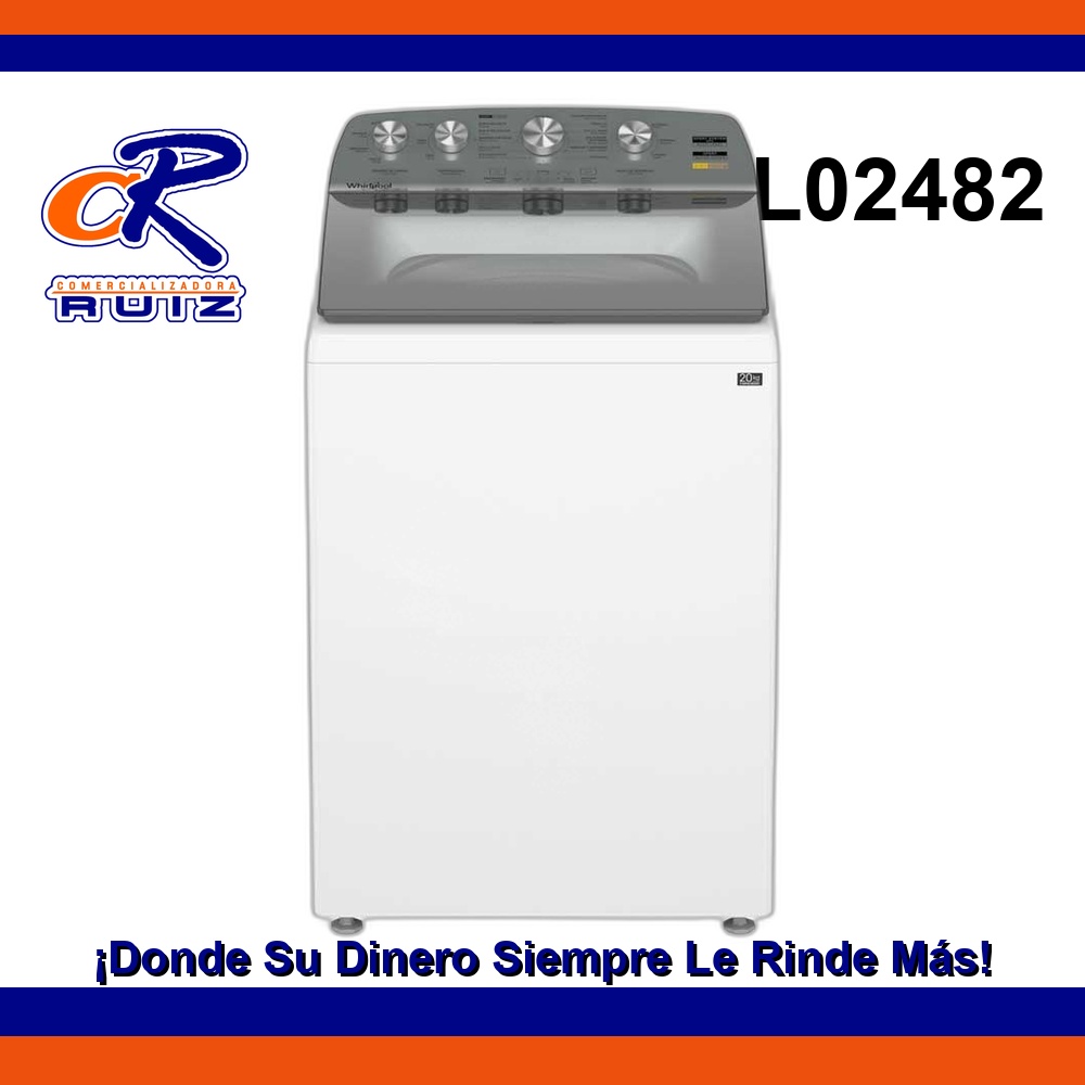 Lavadora Whirlpool 26kg