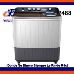 Lavadora Mabe 16kg 2tinas Blanca