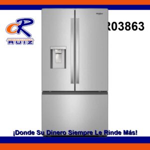 Refrigerador Whirlpool 9ft C/desp Ac Inx