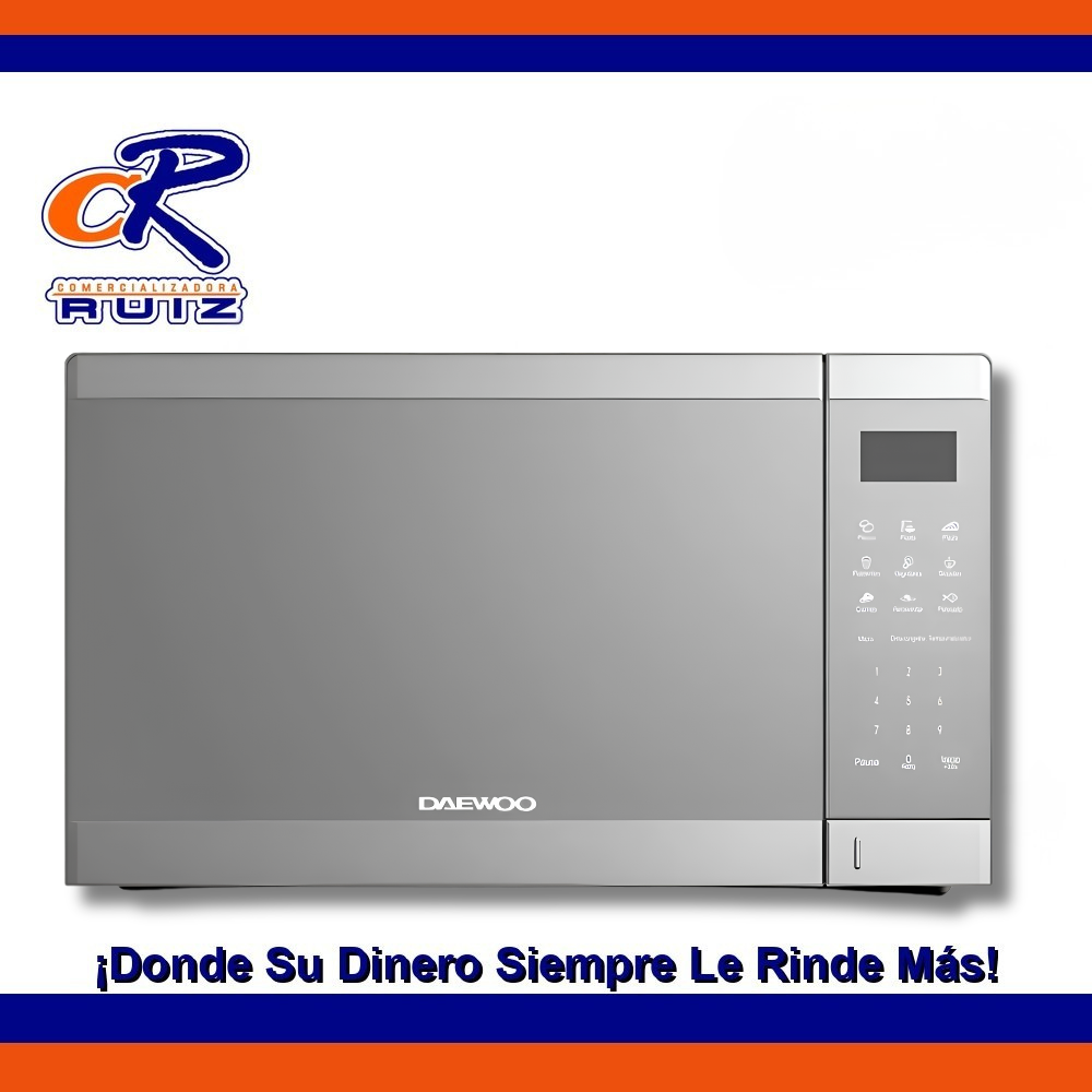 Horno Micro Daewoo 1 1 Plg Silver